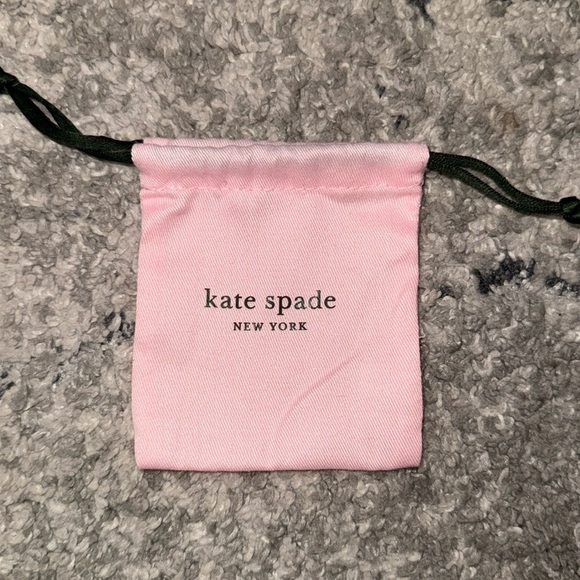 Kate Spade Pink Jewelry Dustbag Drawstring Pouch - Picture 1 of 3